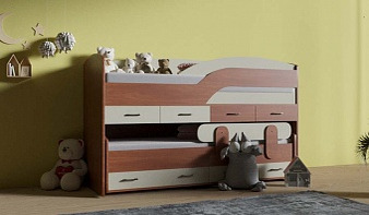 Детская двухъярусная кровать Интегро 5 BMS по индивидуальным размерам