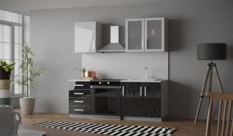 Кухонный гарнитур Лилия 1.8 м BMS в стиле хай-тек