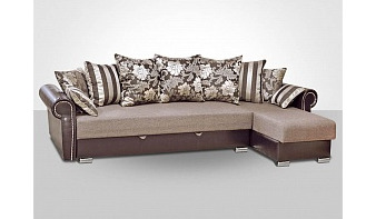 Угловой диван Виктория 6 BMS с цветами