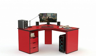 Игровой стол Пресли 2 BMS красного цвета
