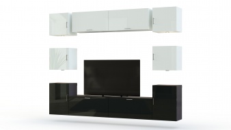 Мебельная стенка Кубика Плюс V1.6 BMS по индивидуальному размеру