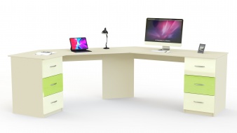 Письменный стол для двоих Дублин 99 BMS по индивидуальному размеру