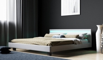 Кровать Франческа с LED BMS по индивидуальному заказу