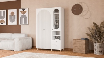 Шкаф распашной Вивьен 22 BMS по индивидуальному заказу