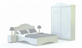 Гарнитур для спальни Заря 1 BMS цвет белый
