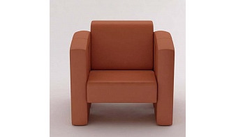 Кресло в оранжевых цветах Бонус BMS