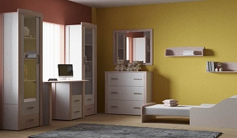 Детская комната Bartolo-4 BMS белого цвета