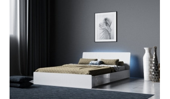 Двуспальная кровать с подсветкой Энни