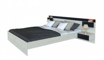 Кровать с полками Лия 3 BMS 160х200 см