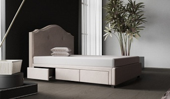 Кровать с 3 ящиками Жасмин 9 BMS 160x190 см