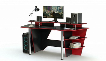 Игровой стол Лагран-10 BMS красного цвета