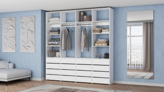 Стеллаж для одежды Мирта 63 BMS