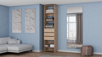 Стеллаж для одежды Мирта 77 BMS в рассрочку