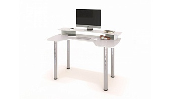 Компьютерный стол Домина СКЛ BMS белого цвета