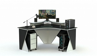 Геймерский стол Экспресс-4 BMS черного цвета