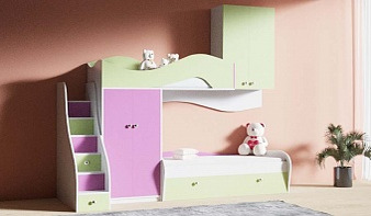 Детская кровать Марта-139 BMS со шкафом