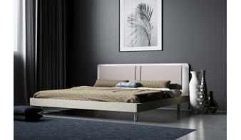 Двуспальная кровать с подсветкой Алмея