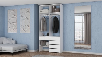 Стеллаж для одежды Мирта 46 BMS в рассрочку