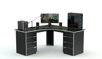 Игровой стол Некст-11 BMS черного цвета