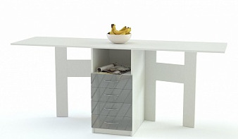 Кухонный стол Лори 1 серого цвета BMS