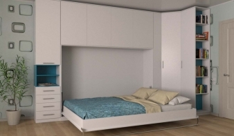 Двуспальная Шкаф-кровать трансформер Меган 124 BMS
