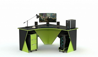 Геймерский стол Экспресс-3 BMS черного цвета
