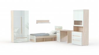 Детская мебель Палермо-Белла BMS белого цвета