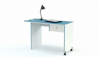 Письменный стол Волна.1.1 BMS на колесиках