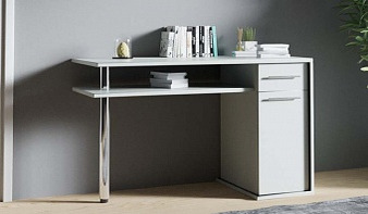 Маникюрный стол Бьянка-3 BMS серого цвета