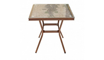Квадратный стол Бамбук А700