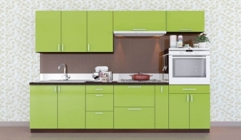Кухня Мода 54 BMS зеленого цвета