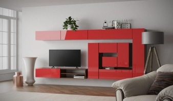 Мебельная стенка Box-Plan 2 BMS в стиле минимализм