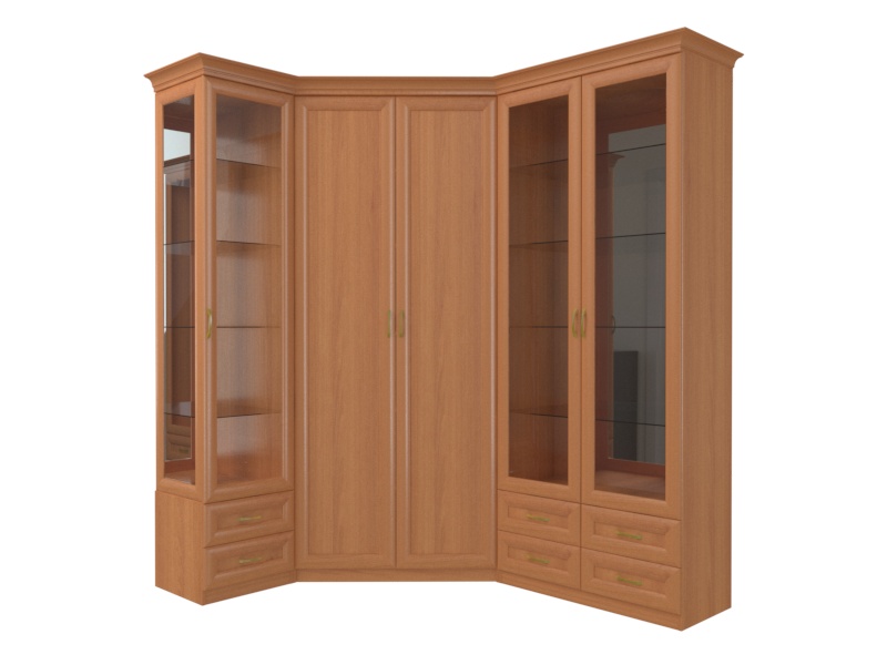 Угловые серванты в гостиную - купить в Санкт-Петербурге от производителя