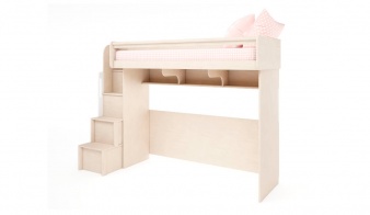 Детская кровать Медисон-3.10 с ящиком BMS для девочек