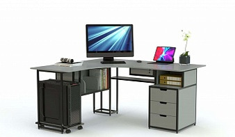 Стол компьютерный Кассандра 2 BMS по индивидуальному размеру