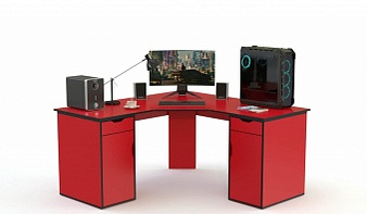 Игровой стол Квартет-4 BMS красного цвета