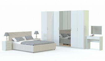 Спальный гарнитур Фрея 1 BMS в стиле минимализм