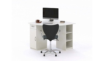 Угловой компьютерный стол Лео №2 BMS по индивидуальному размеру