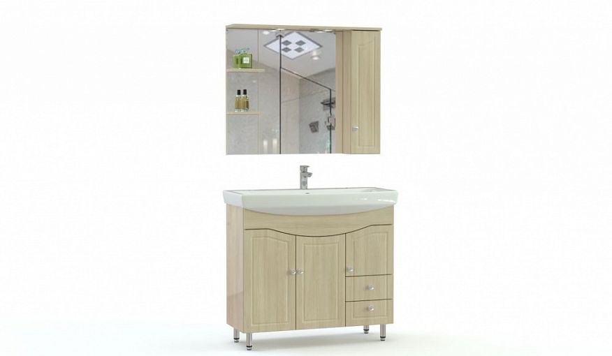 Комплект для ванной комнаты Фрезия 5 BMS - Фото