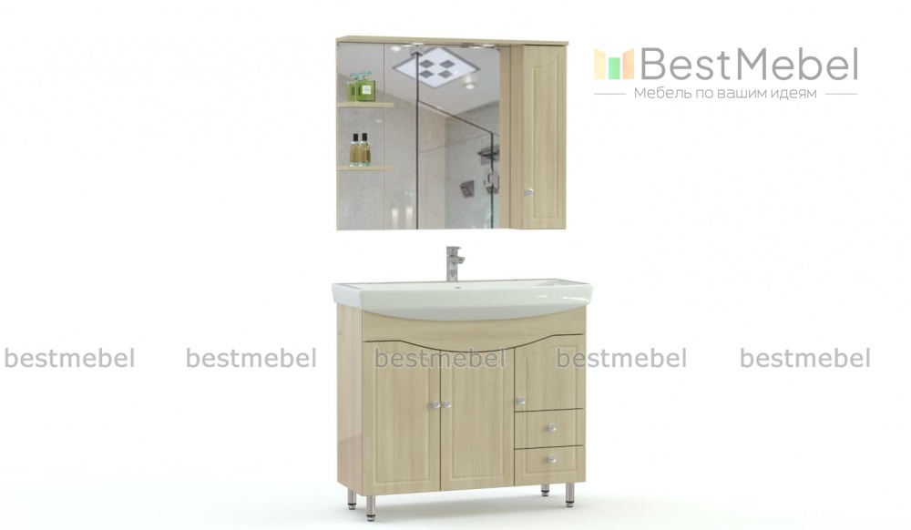 Комплект для ванной комнаты Фрезия 5 BMS