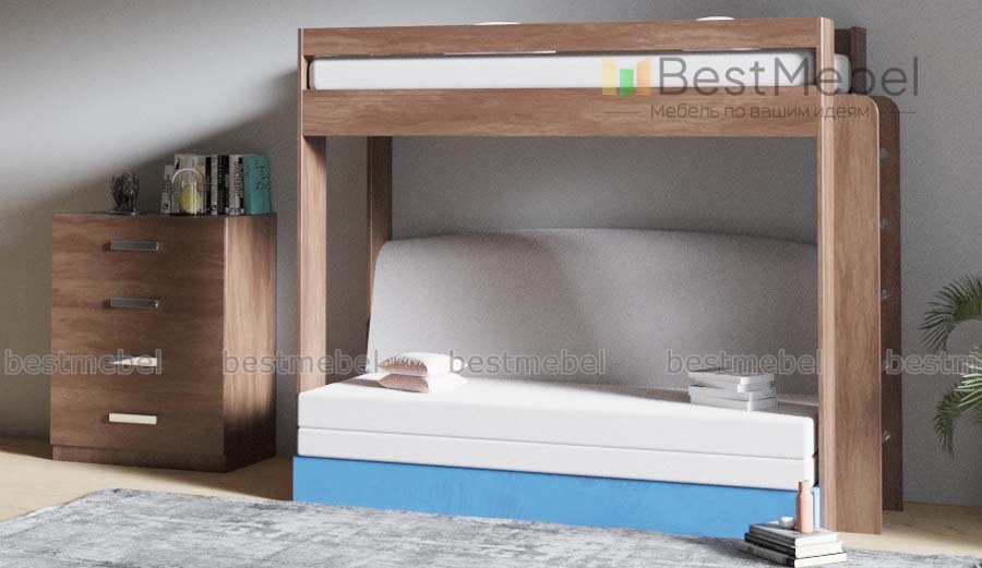 Детская кровать с диваном Лара 3 BMS