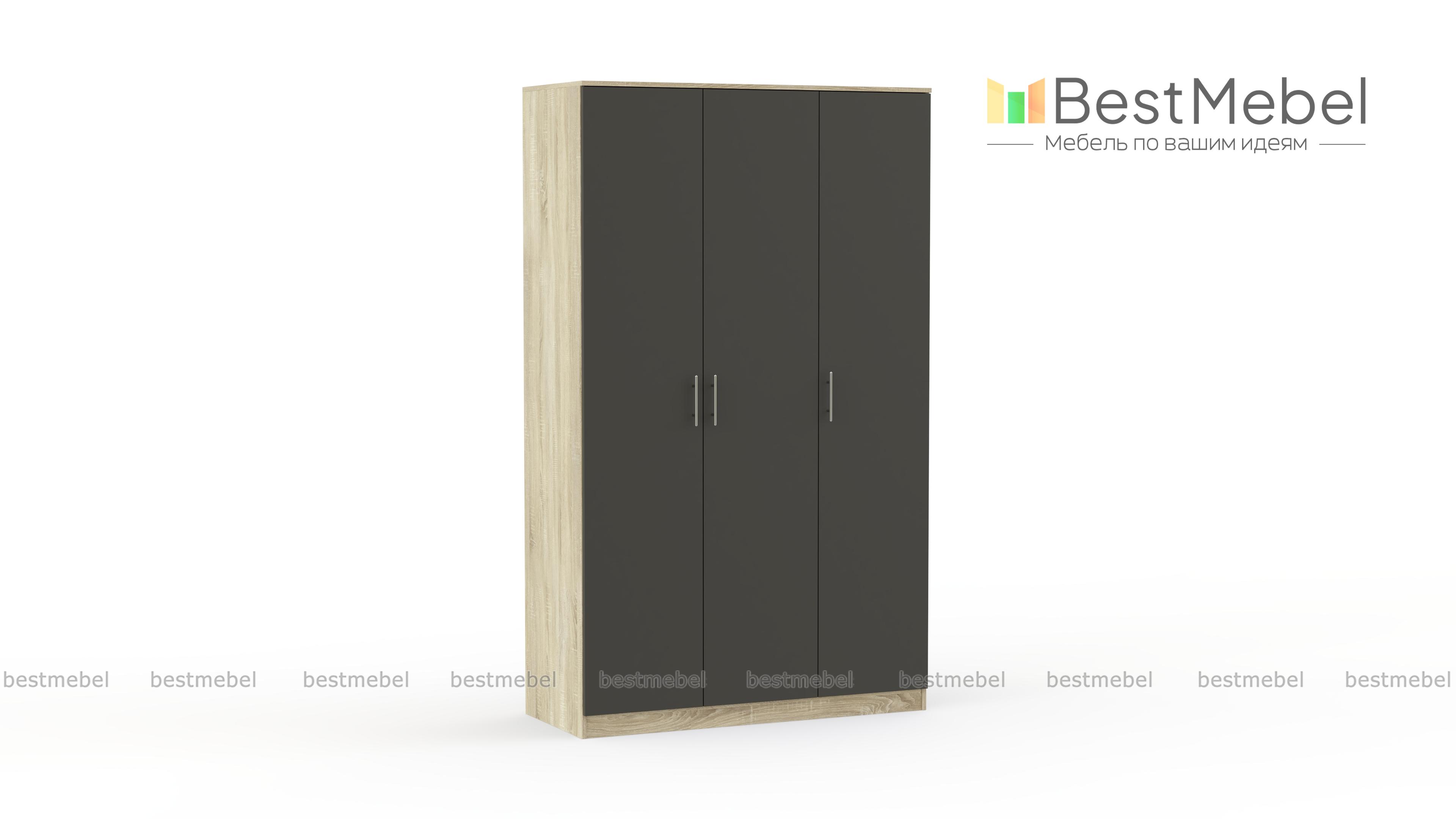 Шкаф распашной Глянец 1 BMS - Фото