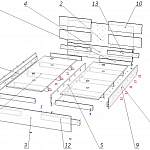Схема сборки Кровать Клео 15 BMS