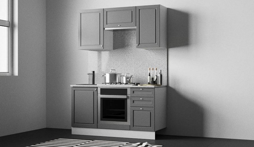 Кухонный гарнитур Ева 1500 BMS - Фото