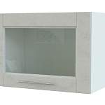 Шкаф верхний горизонтальный остекленный Сканди BMS - Фото 1