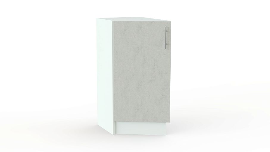 Шкаф нижний торцевой Оля BMS - Фото
