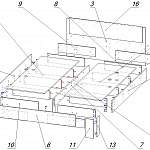 Схема сборки Кровать Milo 05 BMS