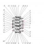Схема сборки Комод Капри 8 BMS