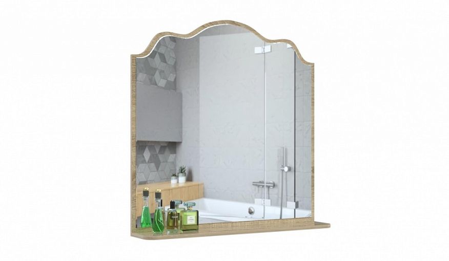 Зеркало для ванной Леона 2 BMS - Фото