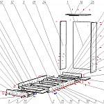 Схема сборки Шкаф-кровать трансформер Ночь 2 BMS